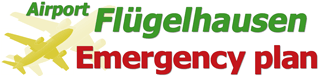 Emergency plan airport Fl�gelhausen